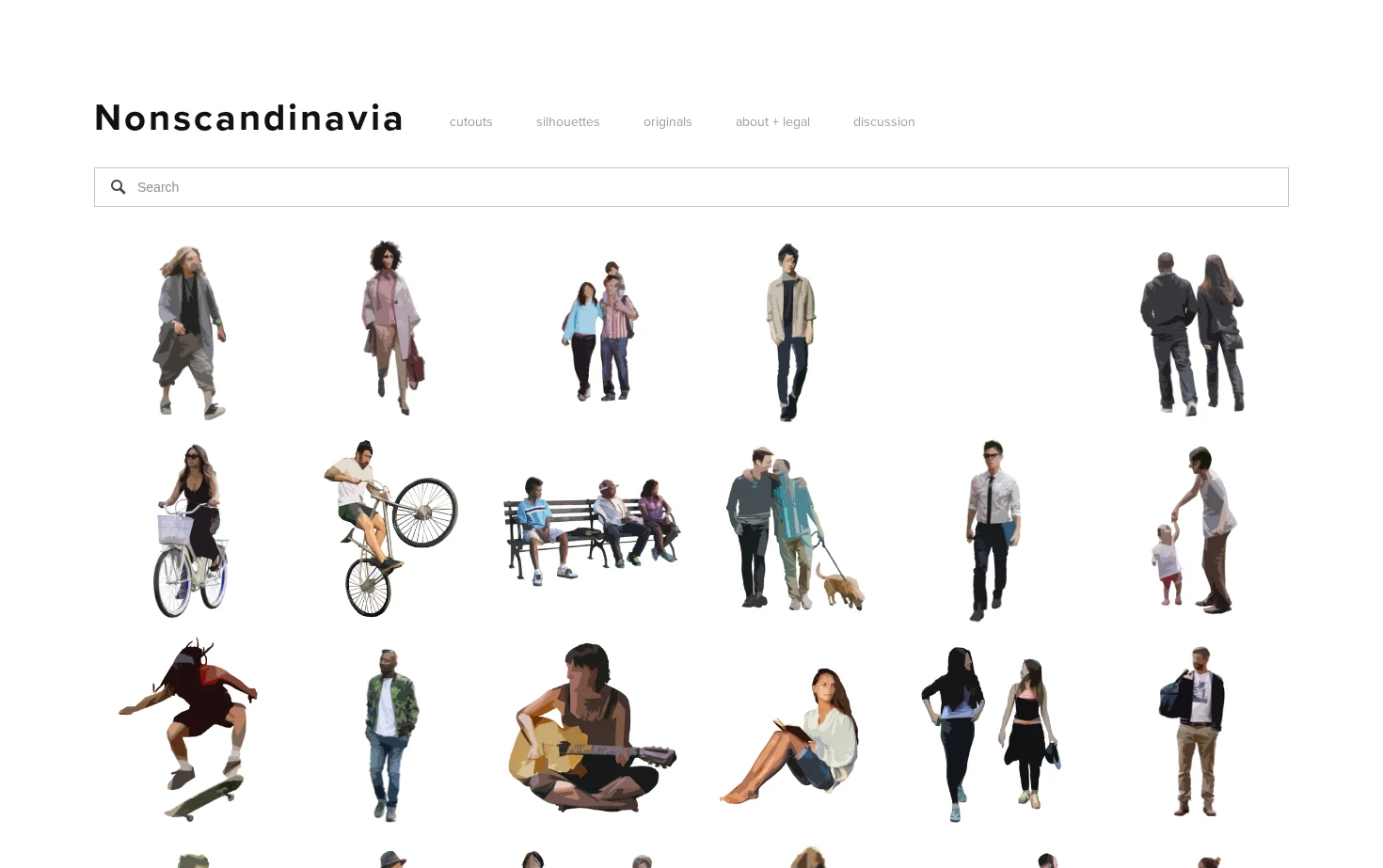 Nonscandinavia 页面快照